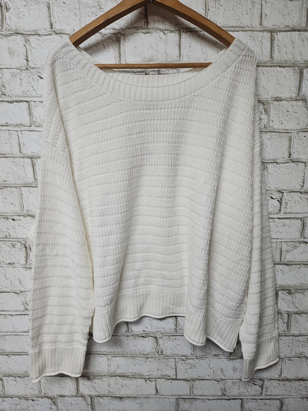 Universal Thread Women's Lightweight White Sweater Size 3X NWT